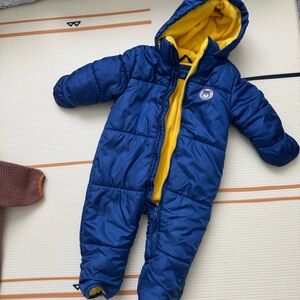 Baby Snowsuit Puffer One-Piece